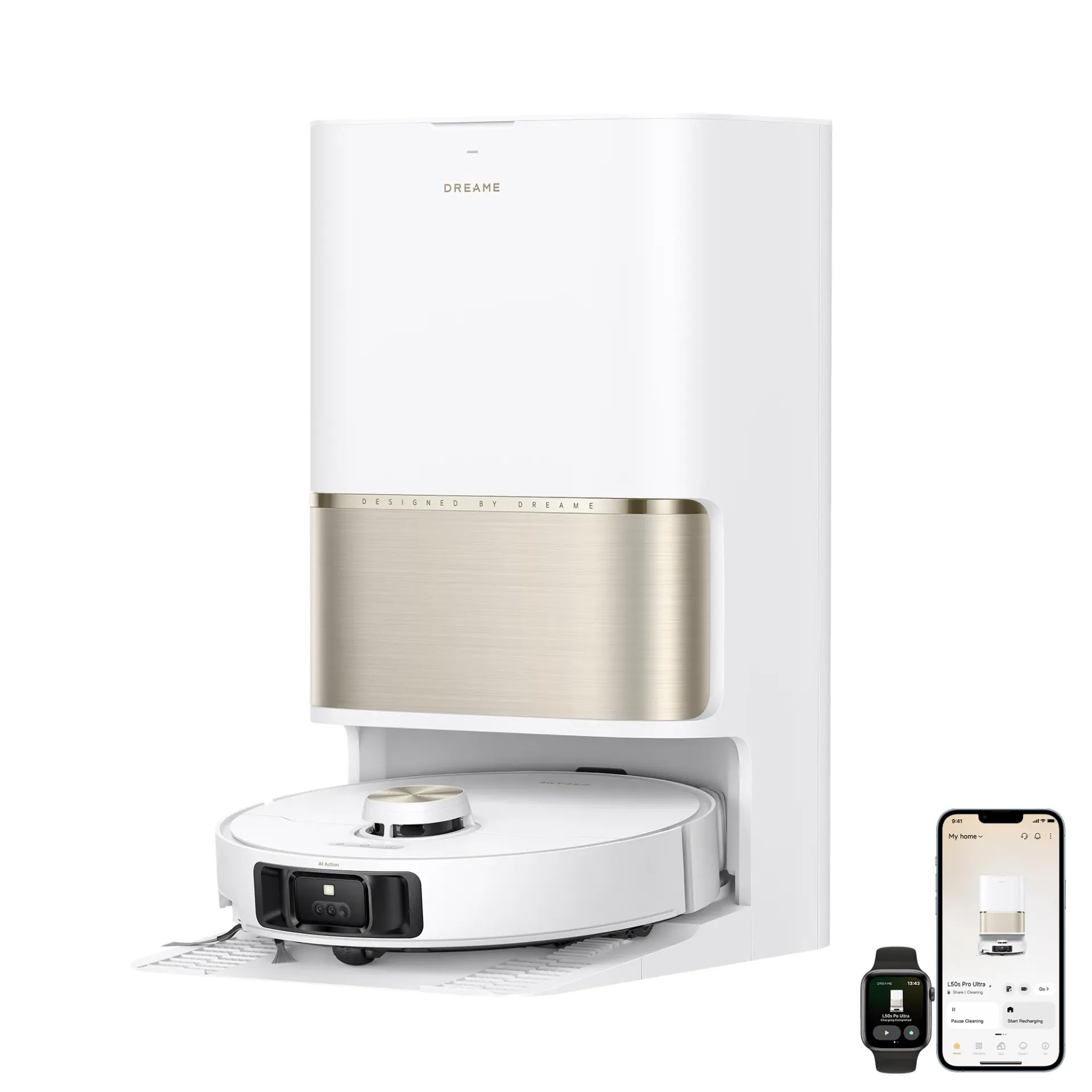 [DREAME-RC-L50S-PU-W] Dreame L50s Pro Ultra White